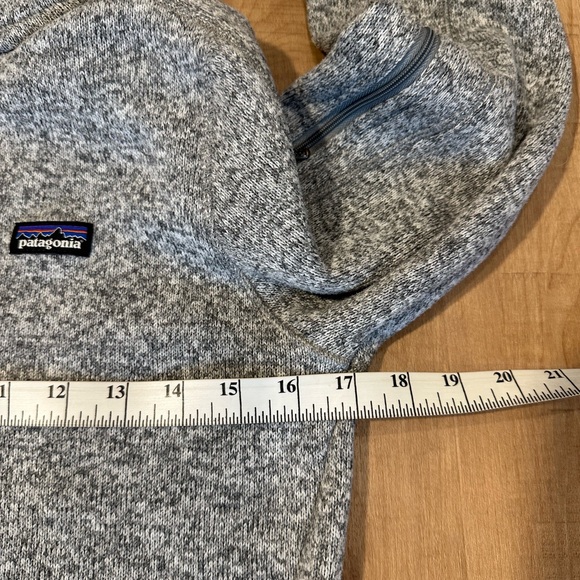Patagonia Women's Better Sweater 1/4 Zip Fleece In Gray Sz S - Picture 8 of 15